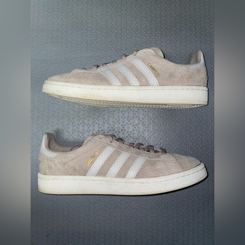 Adidas Campus W Vapour Grey/Pearl Size 9 but fit like 9.5